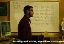 forming and solving equations maths genie