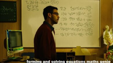 forming and solving equations maths genie